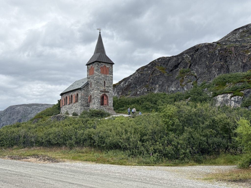 King Oscar II chapel in Grense Jakobselv