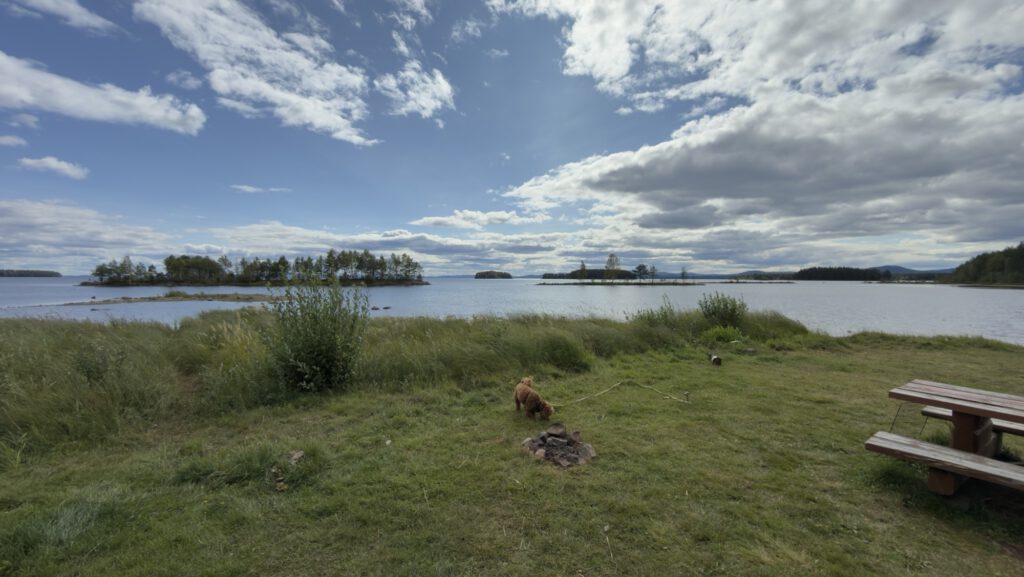 View over Lake Siljan